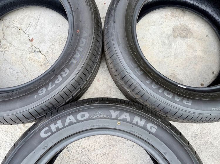 ยางถอดป้ายแดงขอบ 19” ยี่ห้อ CHAO YANG ขนาด 255-55R19 ปี 26 ตุ่มหน้ายางยังอยู่ครบ