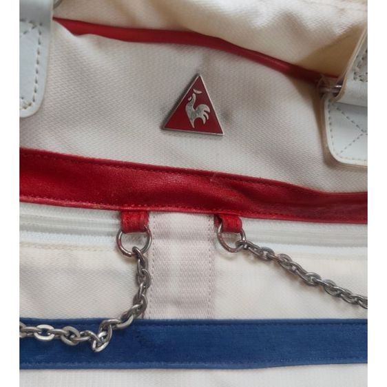 Le Coq Sportif กระเป๋าแบรนด์กีฬา 11×6" รูปที่ 7