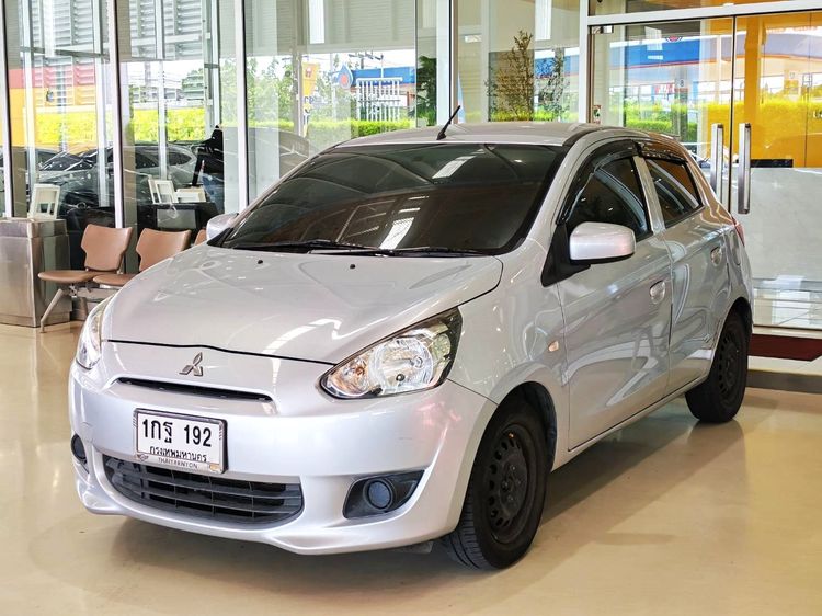 รถ Mitsubishi Mirage 1.2 GLX สี เทา