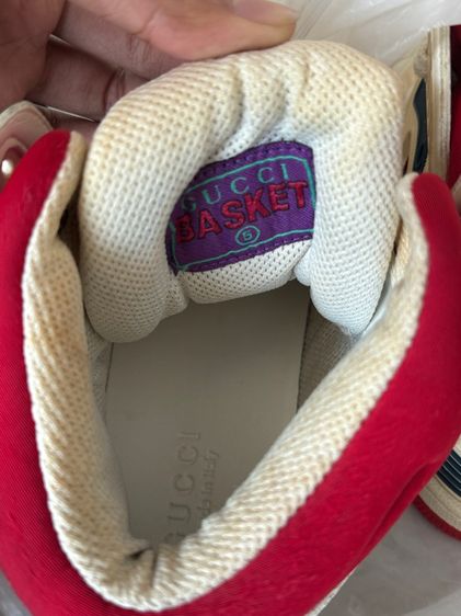 Gucci Basket High-Top Sneakers รูปที่ 3
