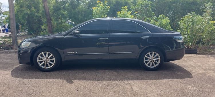 Toyota Camry 2010 2.4 Hybrid Sedan ไฮบริด ไม่ติดแก๊ส เกียร์อัตโนมัติ ดำ รูปที่ 2
