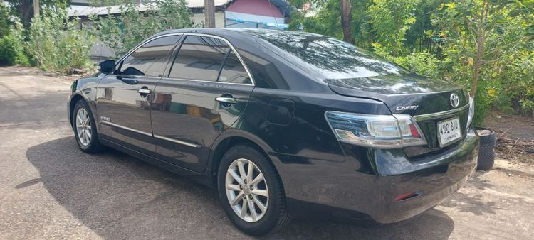 Toyota Camry 2010 2.4 Hybrid Sedan ไฮบริด ไม่ติดแก๊ส เกียร์อัตโนมัติ ดำ รูปที่ 3