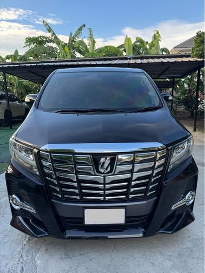 Toyota Alphard 2006 2.4 G เบนซิน ไม่ติดแก๊ส เกียร์อัตโนมัติ ดำ
