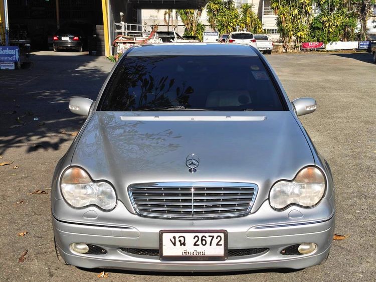 รถ Mercedes-Benz C-Class C180 สี เทา