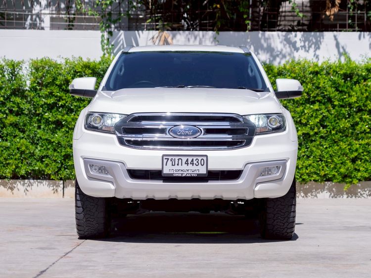 Ford Everest 2016 3.2 Titanium 4WD Utility-car ดีเซล ไม่ติดแก๊ส เกียร์อัตโนมัติ ขาว รูปที่ 2