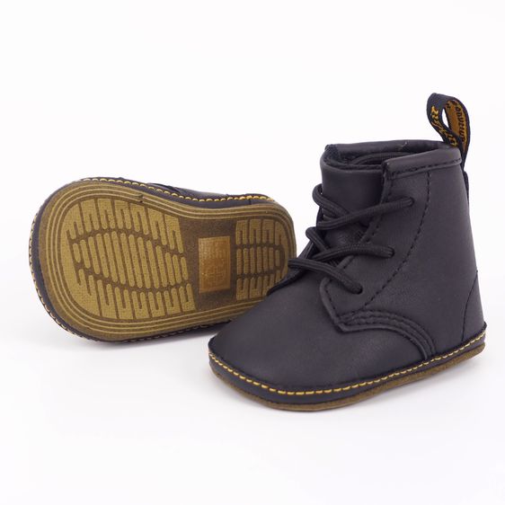 รองเท้าเบบี๋ Dr. Martens 1460 CRIB Black Mason Newborn - ไซส์ 0 UK (16 EU)