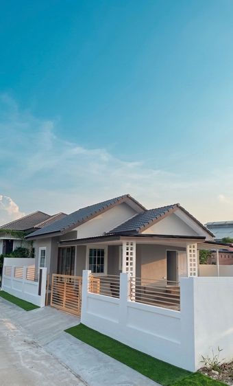 ขายบ้านเดี่ยวชั้นเดียว 50 ตร.ว. หมู่บ้านญาติเจริญ อ.สูงเนิน สร้างใหม่ พร้อมอยู่ นครราชสีมา
