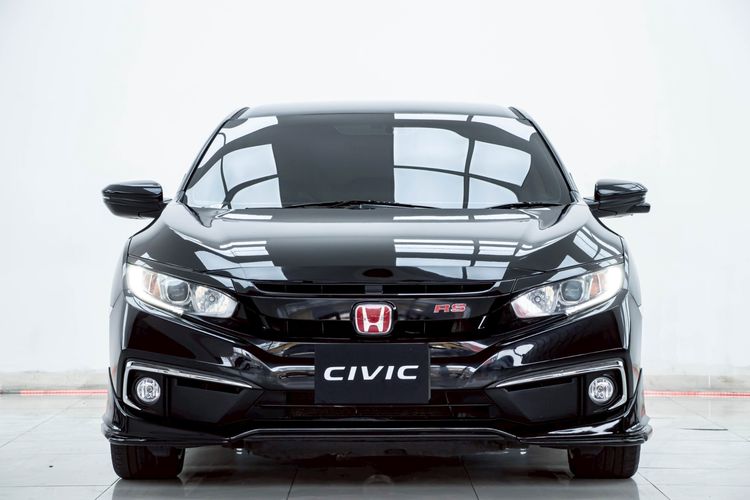 Honda Civic 2019 1.8 EL i-VTEC Sedan เบนซิน ไม่ติดแก๊ส เกียร์อัตโนมัติ ดำ รูปที่ 4