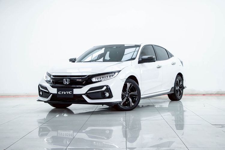 รถ Honda Civic 1.5 Turbo RS สี ขาว