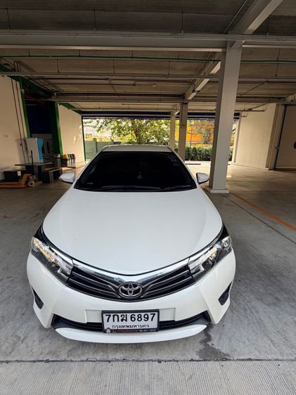 Toyota Altis 2015 1.8 G Sedan เบนซิน ไม่ติดแก๊ส เกียร์อัตโนมัติ ขาว รูปที่ 2