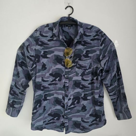 ALFANI Vintage Camo Shirt XL
เสื้อเชิ้ตลายพรางวินเทจ สไตล์ Military Casual