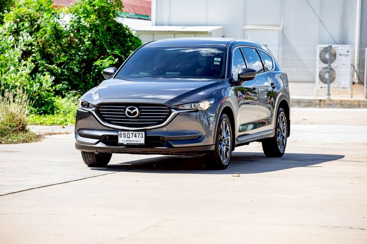 รถ Mazda CX-8 2.5 SP สี เทา