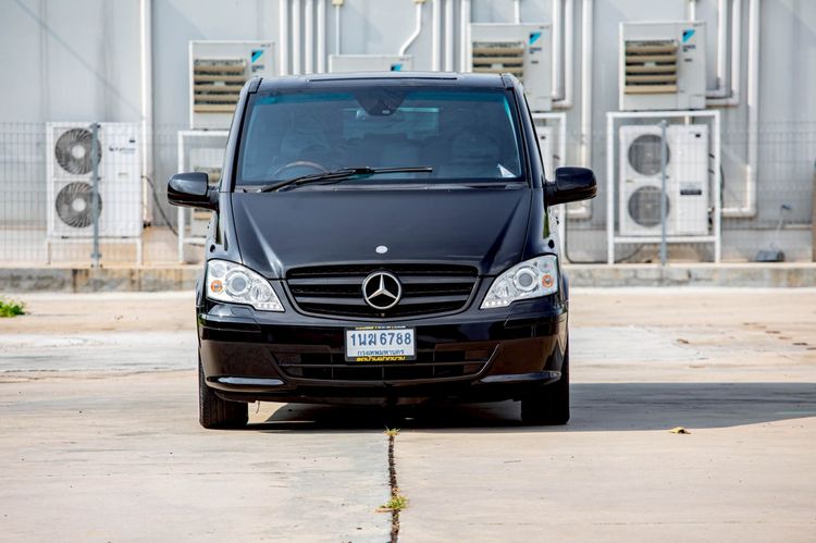 Mercedes-Benz V-Class 2013 Vito Utility-car ดีเซล เกียร์อัตโนมัติ ดำ รูปที่ 2