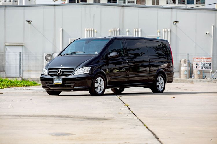 Mercedes-Benz V-Class 2013 Vito Utility-car ดีเซล เกียร์อัตโนมัติ ดำ รูปที่ 3