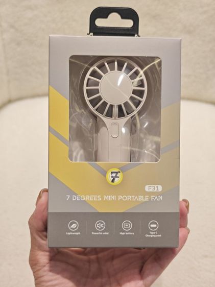 อื่นๆ พัดลมพกพา 7 Degrees Mini Fan (F31)