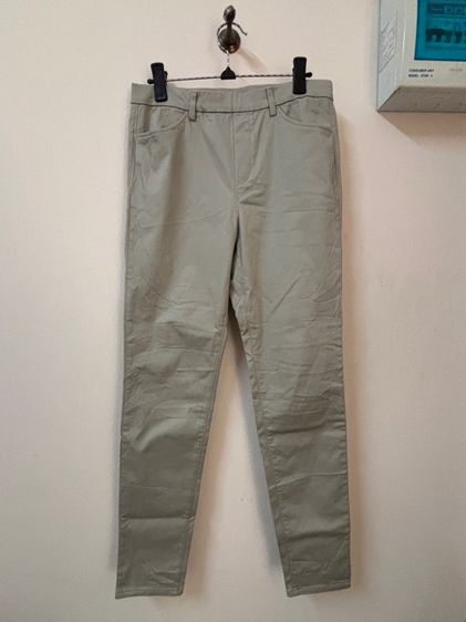 กางเกง Uniqlo HEATTECH Ultra Stretch สีกากีเบจ