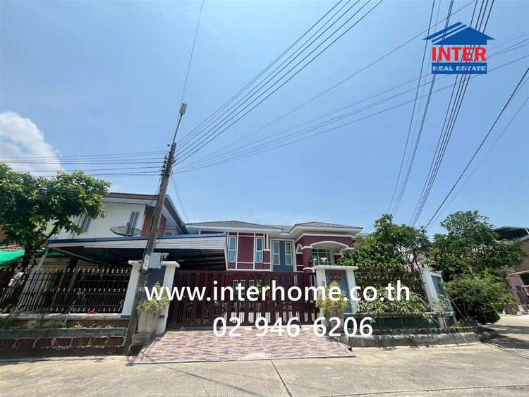 บ้านเดี่ยว 2 ชั้น 182 ตร.ว. หมู่บ้านเอกชัย ออร์คิดส์ การ์เด้น ใกล้โรงเรียนสารสาสน์บางบอน3 ซอยบางบอน3 ซอย1 ถนนเอกชัย ถนนบางบอน3 