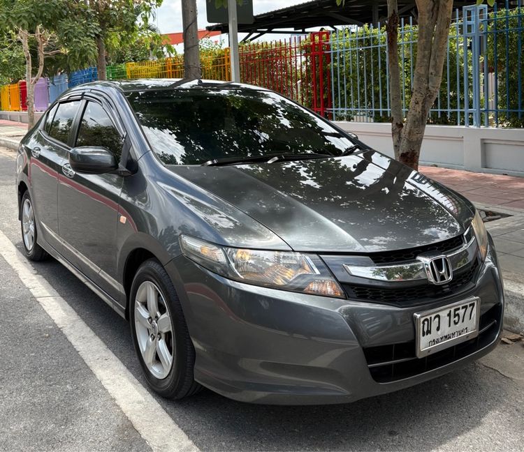 Honda City 2009 1.5 V Sedan เบนซิน ไม่ติดแก๊ส เกียร์อัตโนมัติ เทา