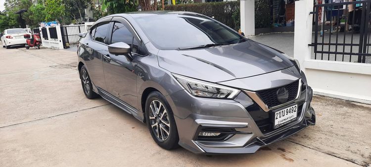 Nissan Almera 2021 1.0 VL Sedan เบนซิน ไม่ติดแก๊ส เกียร์อัตโนมัติ เทา