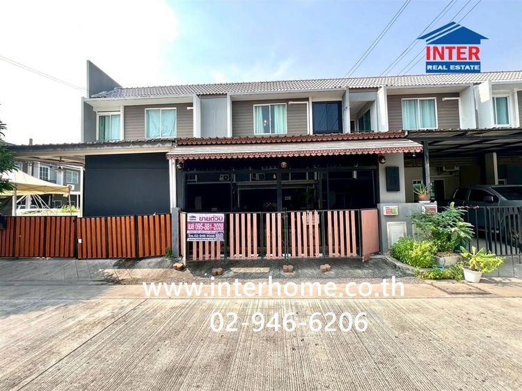 ทาวน์เฮ้าส์ 2 ชั้น 20 ตร.ว. หมู่บ้านอารียา เดอะคัลเลอร์ พรีเมี่ยม 2 วงแหวน-รามอินทรา ถนนวงแหวน-รามอินทรา ถนนหทัยราษฎร์ ถนนเลียบคลองสอง