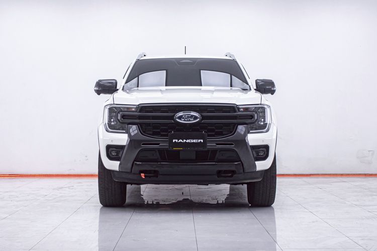 Ford Ranger 2022 2.0 Bi-Turbo Hi-Rider Wildtrak Pickup ดีเซล ไม่ติดแก๊ส เกียร์อัตโนมัติ ขาว รูปที่ 4