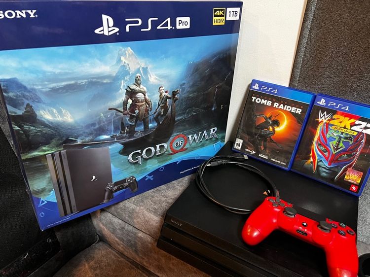Sony เครื่องเกมส์โซนี่ เพลย์สเตชั่น PS4 (Playstation 4) PS4 Pro 4K