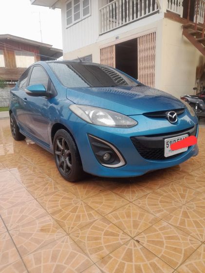 Mazda Mazda 2 2012 1.3 High Plus Sedan เบนซิน ไม่ติดแก๊ส เกียร์อัตโนมัติ ฟ้า รูปที่ 2