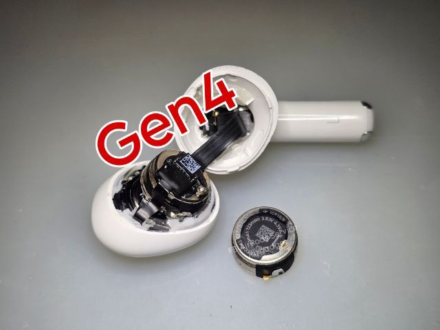 เปลี่ยนแบตเตอรี่ Gen 4 เพื่อแก้ไข​อาการ​ เชื่อมต่อไม่ได้ ไม่ได้ยินเสียง 