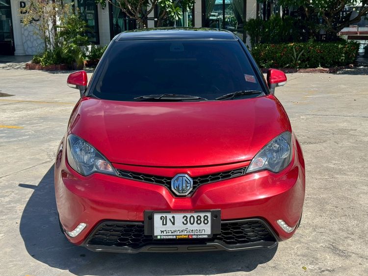 MG MG3 2017 1.5 X Sedan เบนซิน ไม่ติดแก๊ส เกียร์อัตโนมัติ แดง รูปที่ 2
