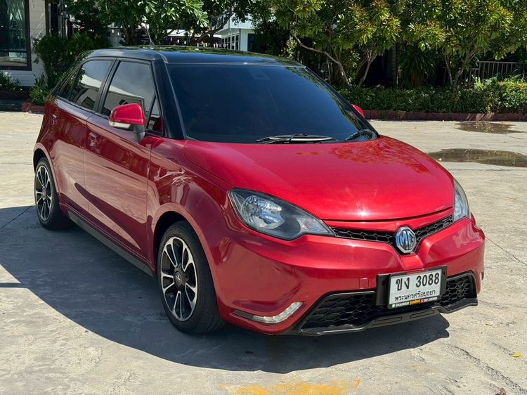 MG MG3 2017 1.5 X Sedan เบนซิน ไม่ติดแก๊ส เกียร์อัตโนมัติ แดง รูปที่ 3