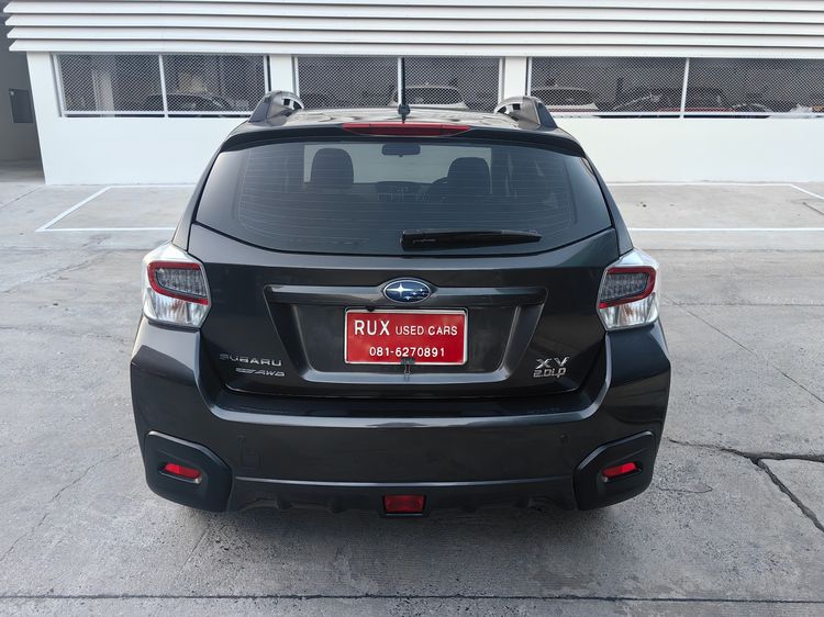 Subaru XV 2018 2.0 P 4WD Utility-car เบนซิน ไม่ติดแก๊ส เกียร์อัตโนมัติ เทา รูปที่ 4