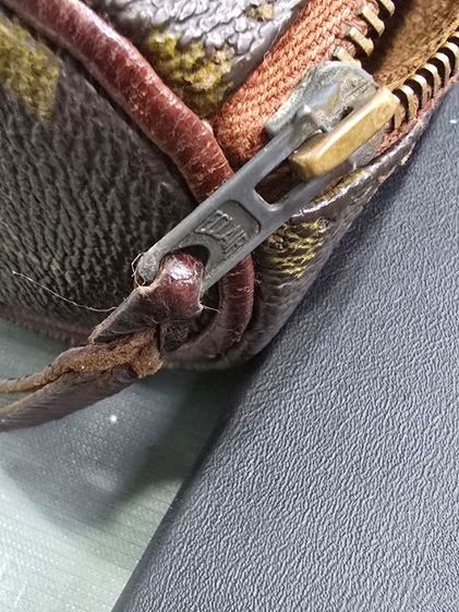 lv วินเทจใส่ดินสอ รูปที่ 3