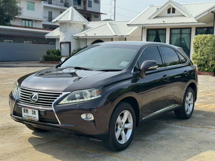 Lexus RX270 2013 2.7 Premium Moonroof Utility-car เบนซิน ไม่ติดแก๊ส เกียร์อัตโนมัติ น้ำตาล