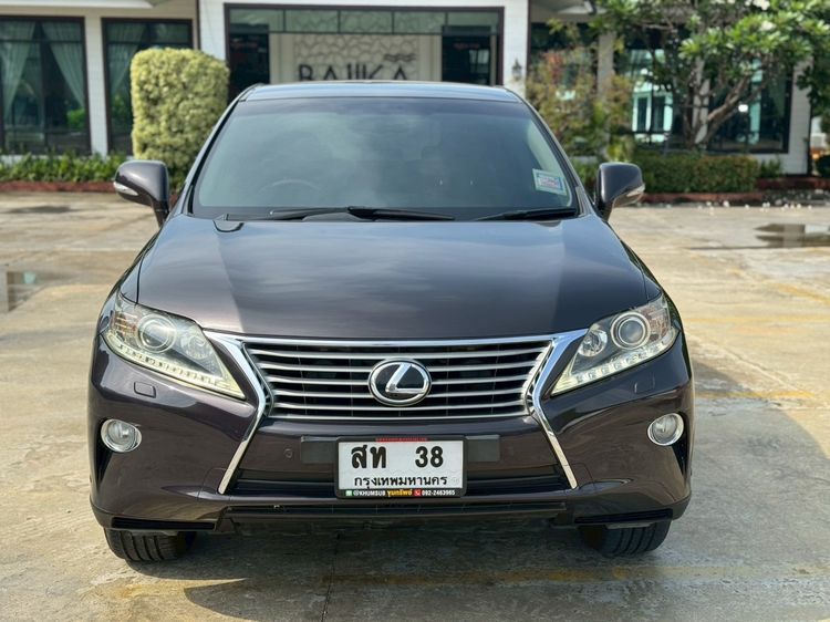 Lexus RX270 2013 2.7 Premium Moonroof Utility-car เบนซิน ไม่ติดแก๊ส เกียร์อัตโนมัติ น้ำตาล รูปที่ 2