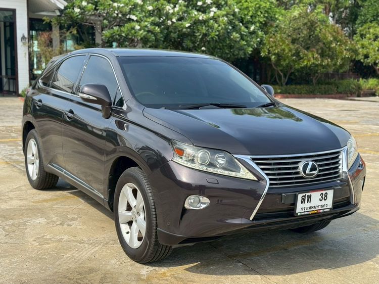 Lexus RX270 2013 2.7 Premium Moonroof Utility-car เบนซิน ไม่ติดแก๊ส เกียร์อัตโนมัติ น้ำตาล รูปที่ 4