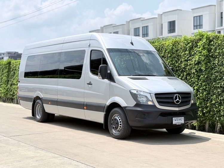Mercedes-Benz Sprinter 2015 3.0 519 CDI Long Wheel Base 6 ดีเซล ไม่ติดแก๊ส เกียร์อัตโนมัติ เทา รูปที่ 2
