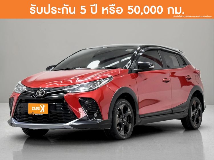 Toyota Yaris 2021 1.2 Sport Premium X Sedan เบนซิน ไม่ติดแก๊ส เกียร์อัตโนมัติ แดง