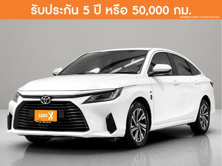 Toyota Yaris ATIV 2022 1.2 Sport Sedan เบนซิน ไม่ติดแก๊ส เกียร์อัตโนมัติ ขาว