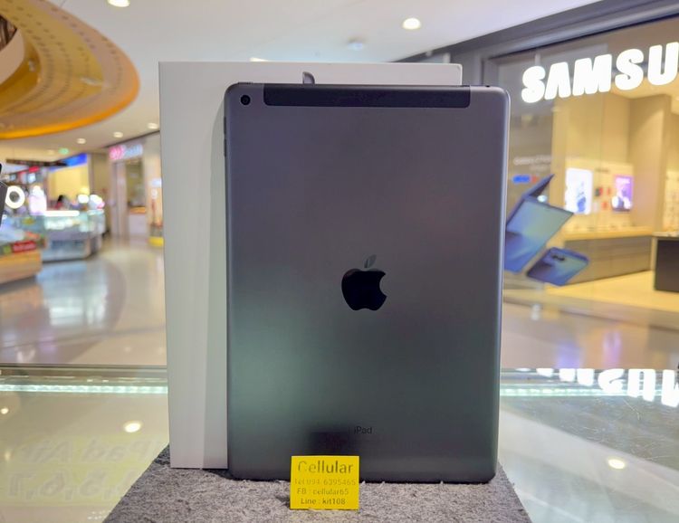 iPad Gen9 256GB ใส่ซิม สภาพสวยมาก เครื่องไทย Batt92 ครบกล่อง