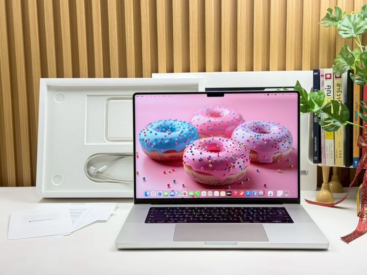 Apple Mackbook Pro 16 Inch แมค โอเอส 16 กิกะไบต์ อื่นๆ ไม่ใช่ MacBook Pro 16-inch M1Pro Ram16GB SSD512GB Silver