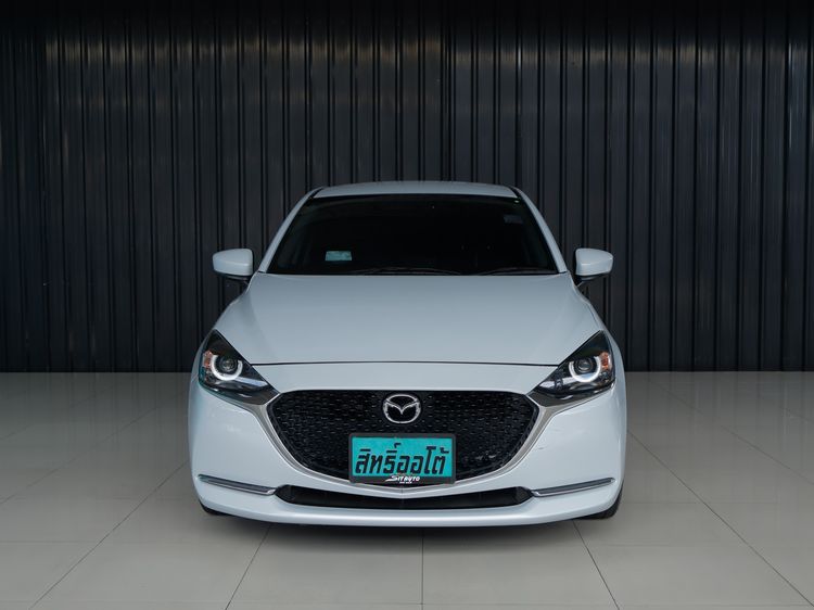 Mazda Mazda 2 2021 1.3 Skyactiv-G S Leather Sedan Sedan เบนซิน ไม่ติดแก๊ส เกียร์อัตโนมัติ ขาว รูปที่ 2