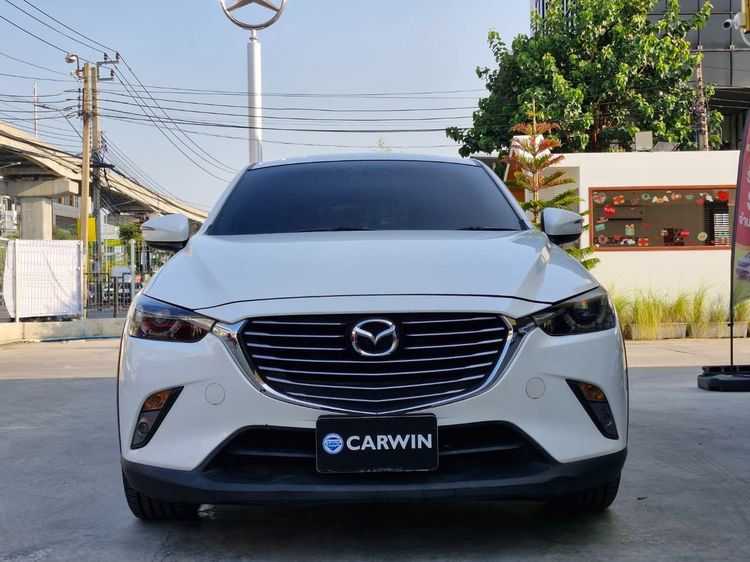 Mazda CX-3 2017 2.0 S Utility-car เบนซิน ไม่ติดแก๊ส เกียร์อัตโนมัติ ขาว รูปที่ 2