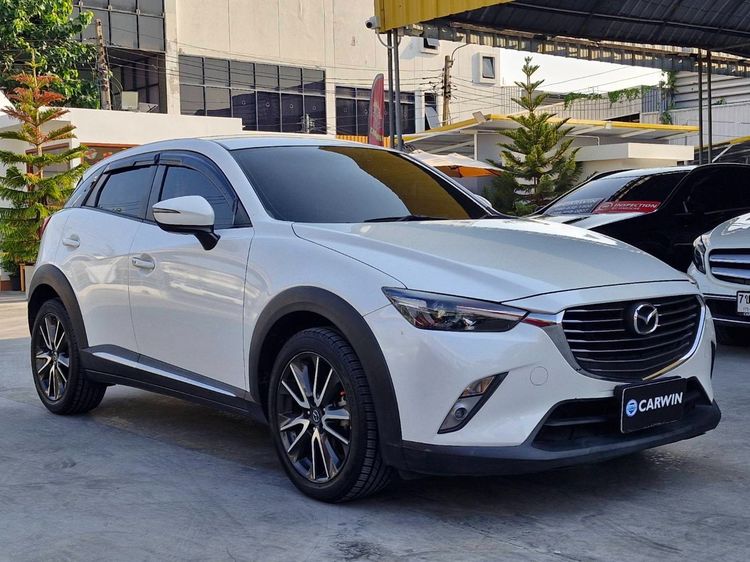 Mazda CX-3 2017 2.0 S Utility-car เบนซิน ไม่ติดแก๊ส เกียร์อัตโนมัติ ขาว รูปที่ 3