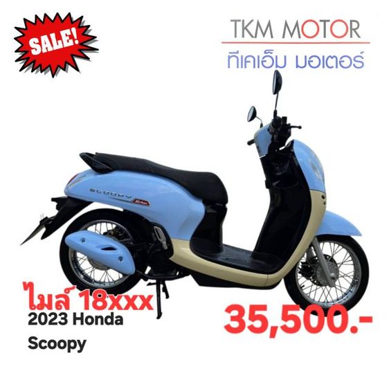 ขายด่วน honda scoopy ปี 2023