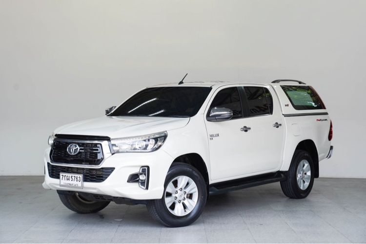 Toyota Hilux Revo 2018 2.8 G Prerunner Pickup ดีเซล ไม่ติดแก๊ส เกียร์อัตโนมัติ ขาว รูปที่ 2