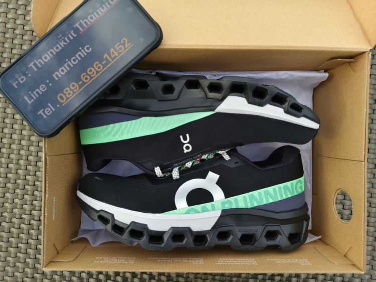 On Cloudmonster2 สีBlackGlacier เบอร์45 ของใหม่มือ1 