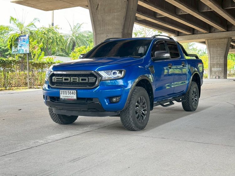 รถ Ford Ranger FX4 MAX 2.0 Bi-Turbo 10AT 4WD สี น้ำเงิน