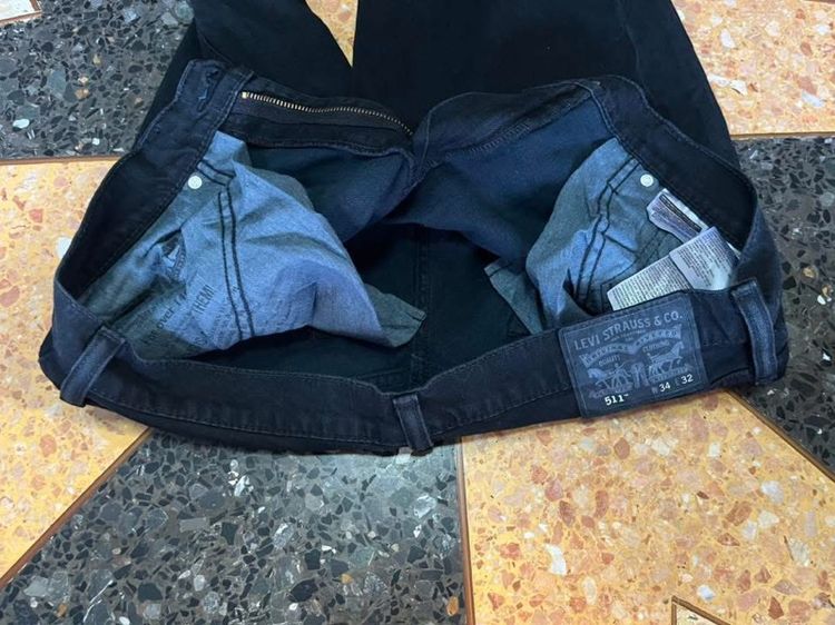 📌LEVI’S 511👖-Super black เอว34-35 รูปที่ 7