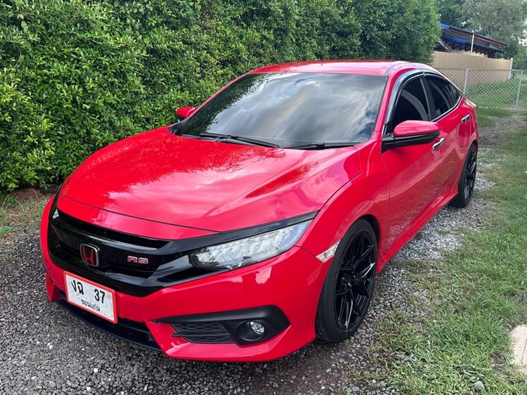 Honda Civic 2018 1.8 EL i-VTEC Sedan เบนซิน ไม่ติดแก๊ส เกียร์อัตโนมัติ แดง รูปที่ 2