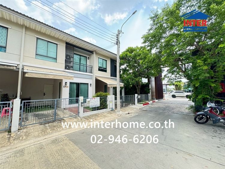 ทาวน์โฮม 2 ชั้น 18 ตร.ว. หมู่บ้านโมดิ วิลล่า ชัยพฤกษ์ ถนนชัยพฤกษ์ตัดใหม่ ถนนราชพฤกษ์-กาญจนาภิเษก บางบัวทอง นนทบุรี